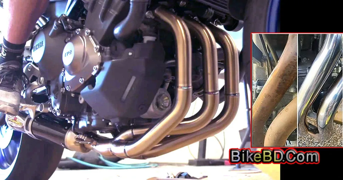 How To Clean Motorcycle Exhaust Headers?